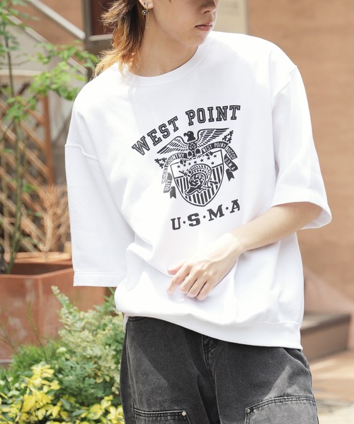 made in standard （メイドインスタンダード）の「MADE IN STANDARD/メイドインスタンダード USMA SS SWEAT スウェット（スウェット・メンズ・ホワイト・XL/L/M）」の9枚目の写真