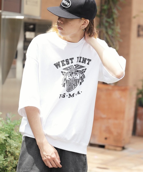 made in standard （メイドインスタンダード）の「MADE IN STANDARD/メイドインスタンダード USMA SS SWEAT スウェット（スウェット・メンズ・ホワイト・XL/L/M）」の10枚目の写真