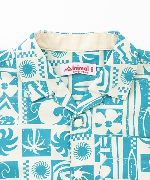 minimal(ミニマル)の「【快適素材】アソートオープンシャツ(シャツ/ブラウス・キッズ・グレイッシュベージュ/ブルー系その他/ネイビー・110cm/120cm/130cm/100cm/140cm)」の5枚目の写真