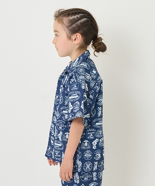 minimal（ミニマル）の「【快適素材】アソートオープンシャツ（シャツ/ブラウス・キッズ・グレイッシュベージュ/ブルー系その他/ネイビー・110cm/120cm/130cm/100cm/140cm）」の15枚目の写真