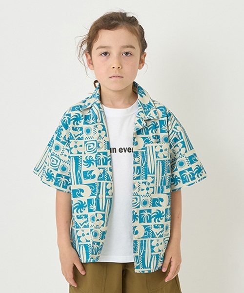 minimal（ミニマル）の「【快適素材】アソートオープンシャツ（シャツ/ブラウス・キッズ・グレイッシュベージュ/ブルー系その他/ネイビー・110cm/120cm/130cm/100cm/140cm）」の12枚目の写真