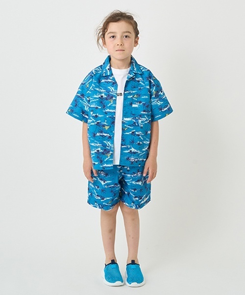 minimal（ミニマル）の「【快適素材】アソートオープンシャツ（シャツ/ブラウス・キッズ・グレイッシュベージュ/ブルー系その他/ネイビー・110cm/120cm/130cm/100cm/140cm）」の4枚目の写真