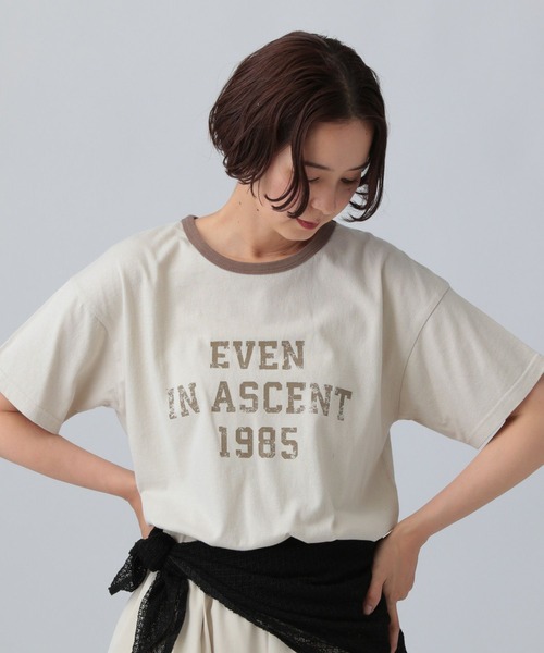 T出品 ピンタック1ポイント刺繍TEE｜MEN｜251HST90-386E｜AZUL BY