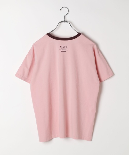 LEPSIM（レプシィム）の「ヴィンテージリンガーT　571246（Tシャツ/カットソー・レディース・ベージュ/チャコールグレー/ピンク・FREE）」の22枚目の写真