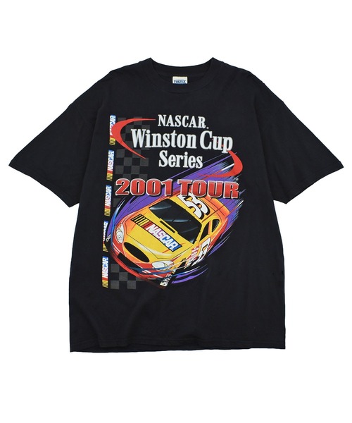 LABORATORY R(ラボラトリーアール)の「【USED】Y2K TULTEX “NASCAR Winston Cup Series 2001” レーシング Tシャツ(Tシャツ/カットソー・メンズ・ブラック・MEDIUM)」の1枚目の写真