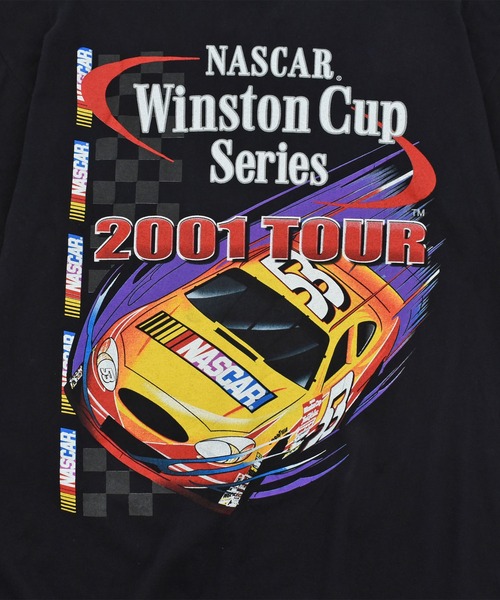 LABORATORY R(ラボラトリーアール)の「【USED】Y2K TULTEX “NASCAR Winston Cup Series 2001” レーシング Tシャツ(Tシャツ/カットソー・メンズ・ブラック・MEDIUM)」の2枚目の写真