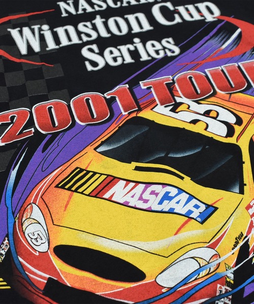 LABORATORY R(ラボラトリーアール)の「【USED】Y2K TULTEX “NASCAR Winston Cup Series 2001” レーシング Tシャツ(Tシャツ/カットソー・メンズ・ブラック・MEDIUM)」の3枚目の写真