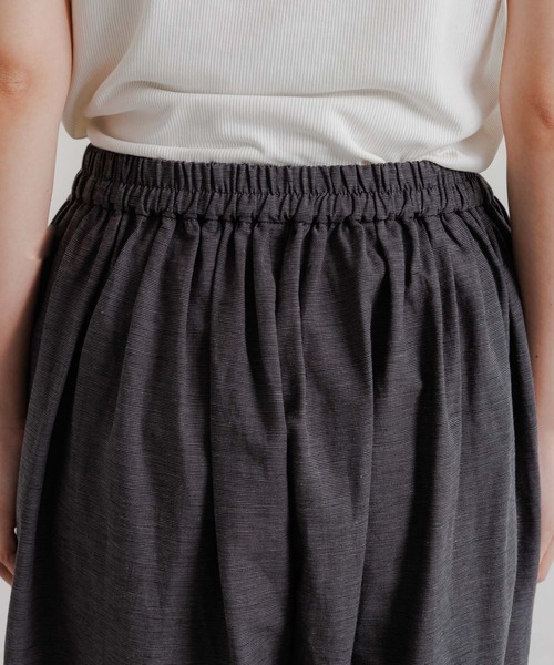 studio CLIP（スタディオクリップ）の「【撥水加工・接触冷感・速乾・UVカット】らくらくバルーンパンツ[プチ・プラス・トールサイズあり]（その他パンツ・レディース・オリーブ/ブラウン/その他2/ネイビー・LARGE/ﾌﾘｰ(L)/MEDIUM/TF/PF）」の12枚目の写真