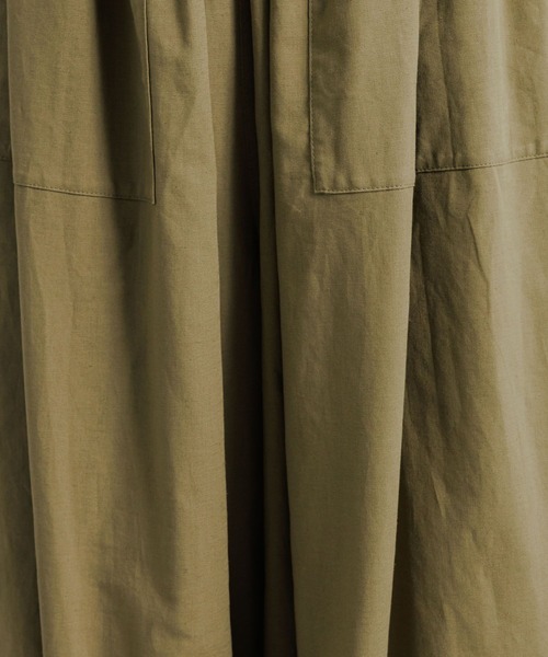 studio CLIP（スタディオクリップ）の「【撥水加工・接触冷感・速乾・UVカット】らくらくバルーンパンツ[プチ・プラス・トールサイズあり]（その他パンツ・レディース・オリーブ/ブラウン/その他2/ネイビー・LARGE/ﾌﾘｰ(L)/MEDIUM/TF/PF）」の15枚目の写真