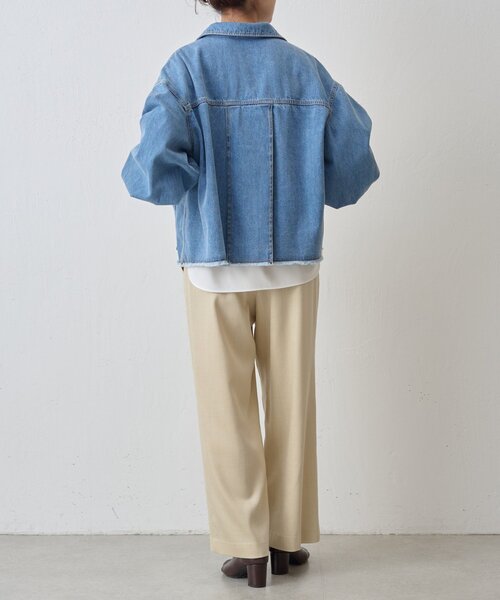 BEARDSLEY ビアズリー ストレッチバギーデニムパンツ BEARDSLEY（ビアズリー）の「ストレッチバギーデニムパンツ