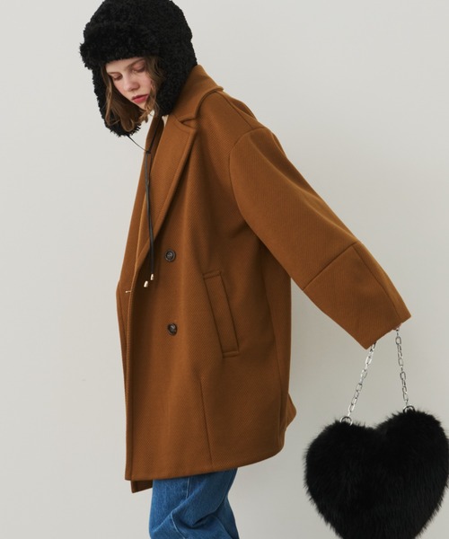 Unitage（ユニテージ）の「オーバーダブルミドルコート（チェスター