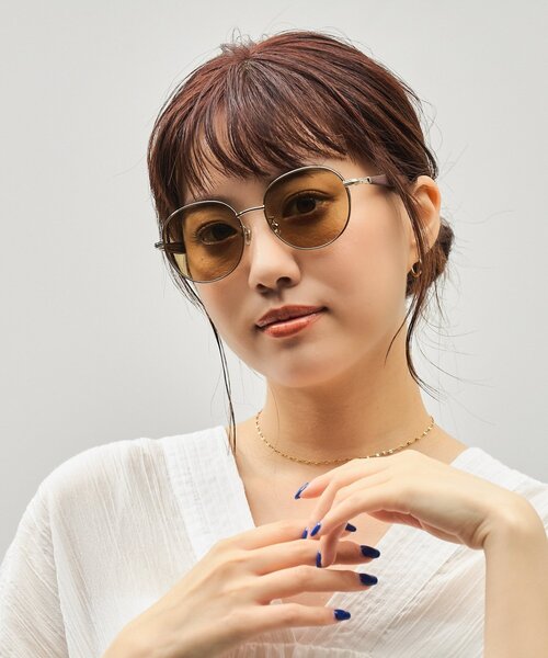 ソクラテス SUNCUTGlasses/UV100%CUT ボストン型 サングラス｜ラバーテンプル