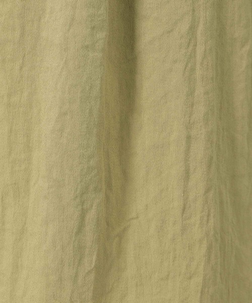 LAKOLE（ラコレ）の「【セットアップ対応・接触冷感】リネンライクハーフパンツ / 572784（その他パンツ・レディース・オリーブ/グレイッシュベージュ/ブラウン/チャコールグレー・FREE）」の5枚目の写真