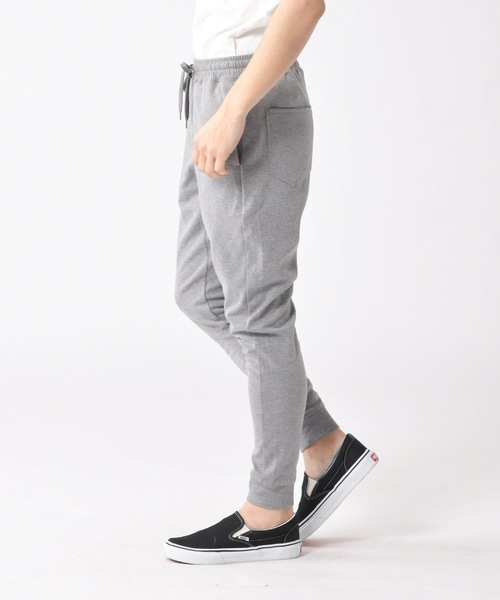Relation（リレーション）の「ポンチジョガーパンツ（スウェットパンツ・メンズ・ブラック系その他/ブラック/カーキ/ネイビー/ブラック×ホワイト/チャコールグレー/杢グレー・SMALL/MEDIUM/LARGE/X-LARGE）」の16枚目の写真