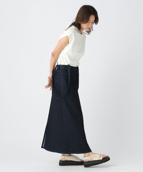 Elura（エルーラ）の「ひやっとタッチフレンチＴシャツ/576899（Tシャツ/カットソー・レディース・ライトピンク/ブラウン系その他/ブラック/ホワイト・FREE）」の7枚目の写真