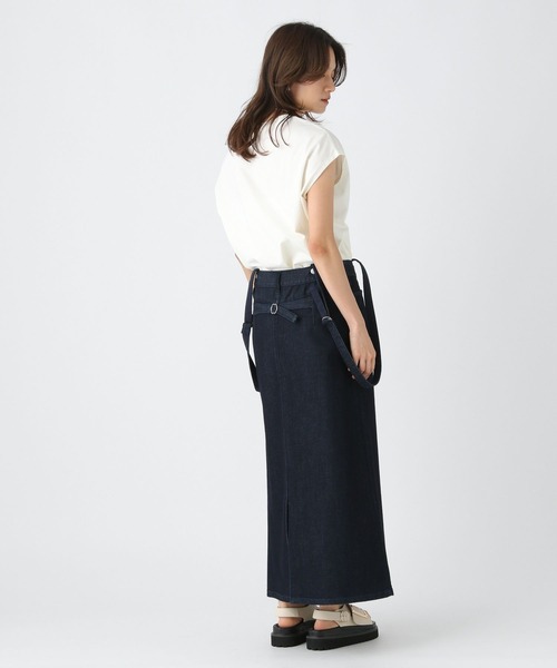 Elura（エルーラ）の「ひやっとタッチフレンチＴシャツ/576899（Tシャツ/カットソー・レディース・ライトピンク/ブラウン系その他/ブラック/ホワイト・FREE）」の8枚目の写真