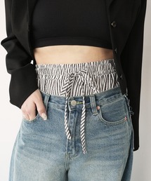 c.u.l | 見せパン レディーストランクス ストライプ ショーツ culw836(その他パンツ)