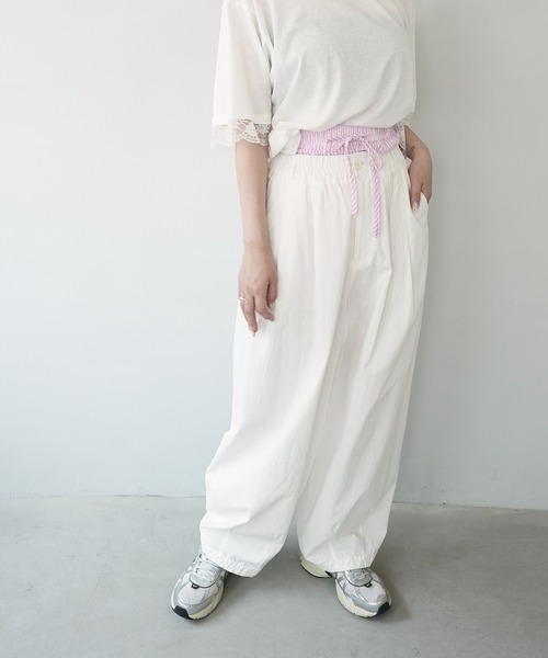 見せパン レディーストランクス ストライプ ショーツ culw836（その他