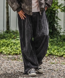 mp13928-Powder Processed Snow Camo Wide Pants ワイドパンツ