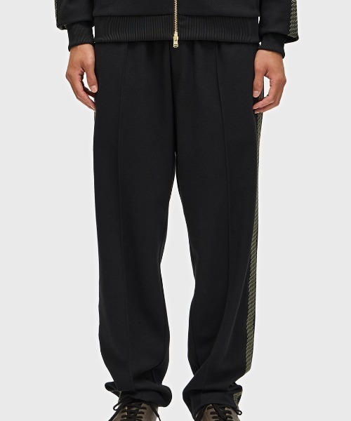 FRED PERRY（フレッドペリー）の「Tennis Grip Taped Track Pants／テニスグリップテープトラックパンツ（その他パンツ・メンズ・ブラック・M/S/XS）」の8枚目の写真