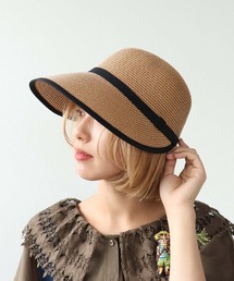 Three Four Time（スリーフォータイム）の「グログランテープ付きウィンサムバイザーキャップ（キャップ）」