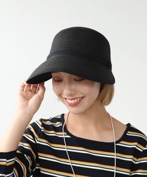 Three Four Time（スリーフォータイム）の「グログランテープ付きウィンサムバイザーキャップ（キャップ）」