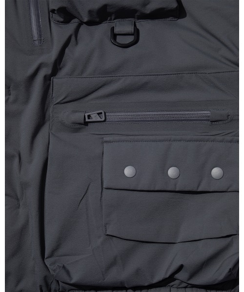 F/CE. （エフシーイー）の「F/CE. PERTEX PADDING FESTIVAL JK / エフシーイー  パーテックス パディングフェスティバルジャケット（ダウンジャケット/コート・メンズ・グレー/ブラック・X-LARGE/LARGE/MEDIUM/SMALL）」の16枚目の写真