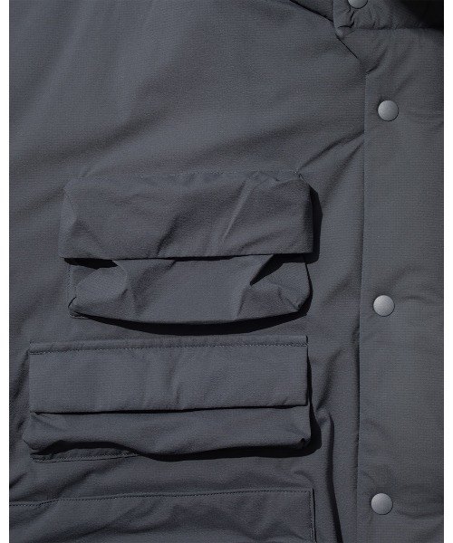 F/CE. （エフシーイー）の「F/CE. PERTEX PADDING FESTIVAL JK / エフシーイー  パーテックス パディングフェスティバルジャケット（ダウンジャケット/コート・メンズ・グレー/ブラック・X-LARGE/LARGE/MEDIUM/SMALL）」の18枚目の写真