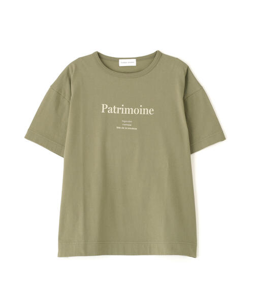 human woman(ヒューマンウーマン)の「◆ロゴTシャツ(Tシャツ/カットソー・レディース・ブラック/ブラウン/カーキ・MEDIUM)」の14枚目の写真