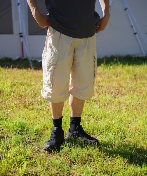 Snow Peak（スノーピーク）の「Snow Peak / Garment Dyed Convertible Pants  ガーメントダイコンバーチブルパンツ（その他パンツ・メンズ・アイボリー/ブラック/ブラウン・M/L/XL）」の14枚目の写真