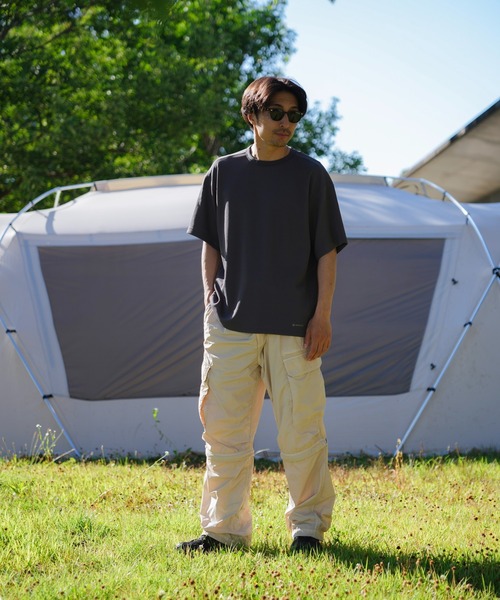 Snow Peak（スノーピーク）の「Snow Peak / Garment Dyed Convertible Pants  ガーメントダイコンバーチブルパンツ（その他パンツ・メンズ・アイボリー/ブラック/ブラウン・M/L/XL）」の8枚目の写真