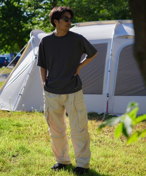 Snow Peak（スノーピーク）の「Snow Peak / Garment Dyed Convertible Pants  ガーメントダイコンバーチブルパンツ（その他パンツ・メンズ・アイボリー/ブラック/ブラウン・M/L/XL）」の9枚目の写真