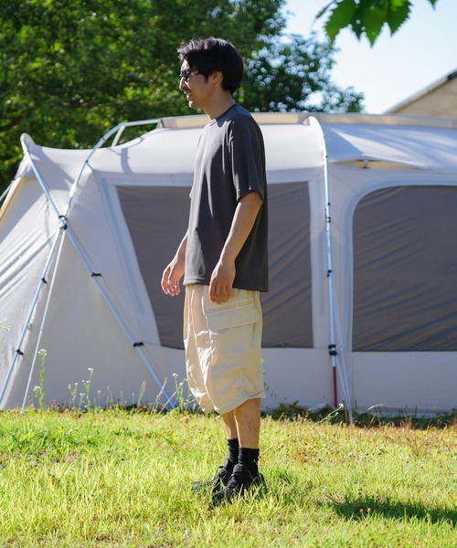 Snow Peak（スノーピーク）の「Snow Peak / Garment Dyed Convertible Pants  ガーメントダイコンバーチブルパンツ（その他パンツ・メンズ・アイボリー/ブラック/ブラウン・M/L/XL）」の22枚目の写真