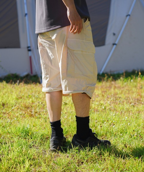 Snow Peak（スノーピーク）の「Snow Peak / Garment Dyed Convertible Pants  ガーメントダイコンバーチブルパンツ（その他パンツ・メンズ・アイボリー/ブラック/ブラウン・M/L/XL）」の15枚目の写真