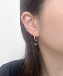 THEATER | THEATER シアター ドロップクラウンクリッカーシルバーピアス(ピアス（片耳用）)