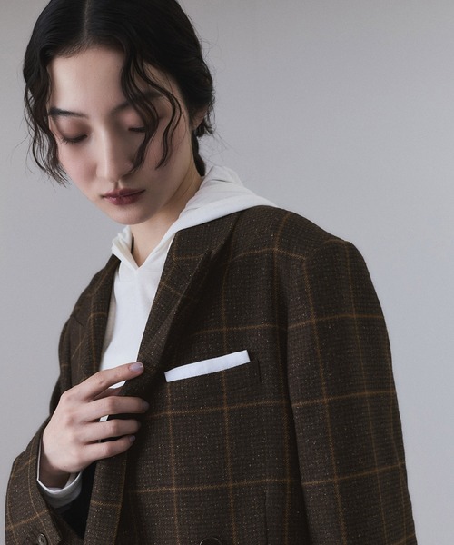 10/6まで アダムエロペ ダブルブレストジャケット ダブル