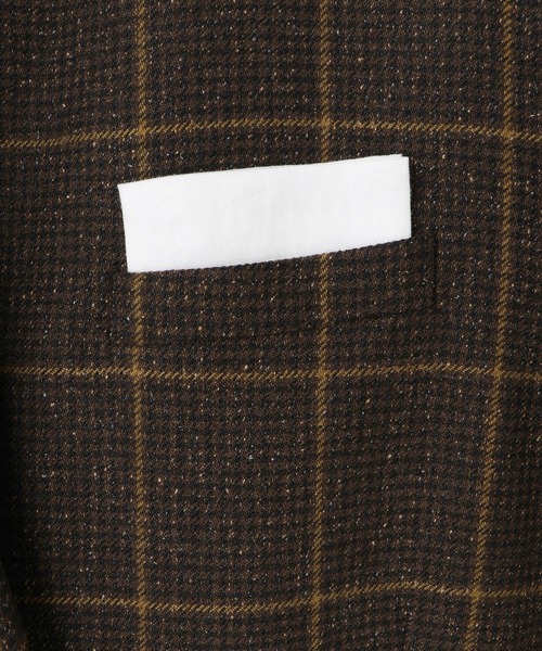 新品 ADAM ET ROPE ダブル テーラードジャケット 38 チェック 新品 ADAM ET ROPE ダブル テーラードジャケット 38 チェック