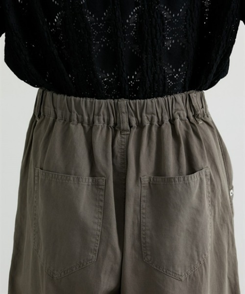 nissen(ニッセン)の「ライトオンスサマーデニムワイドパンツ(デニムパンツ・レディース・グレー/ブラウン・M/L/LL)」の8枚目の写真