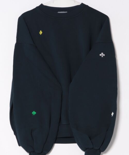 Navy relaxed sweatshirt（スウェット）｜BOBO CHOSES（ボボショーズ 