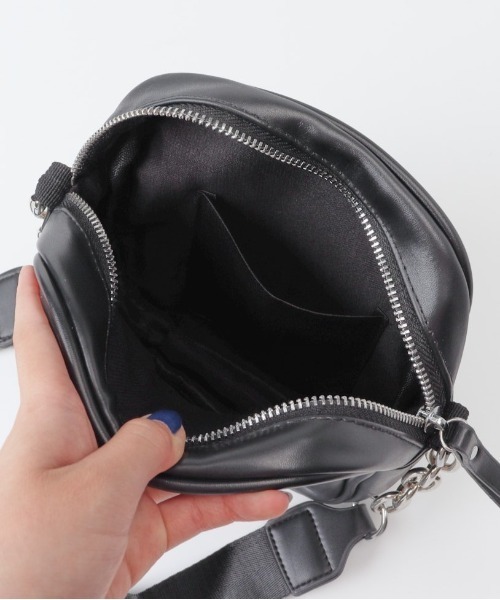 BACKYARD FAMILY(バックヤードファミリー)の「ショルダーバッグ ミニバッグ mmmsbag25f(ショルダーバッグ・レディース・ホワイト/ブラック・FREE)」の9枚目の写真