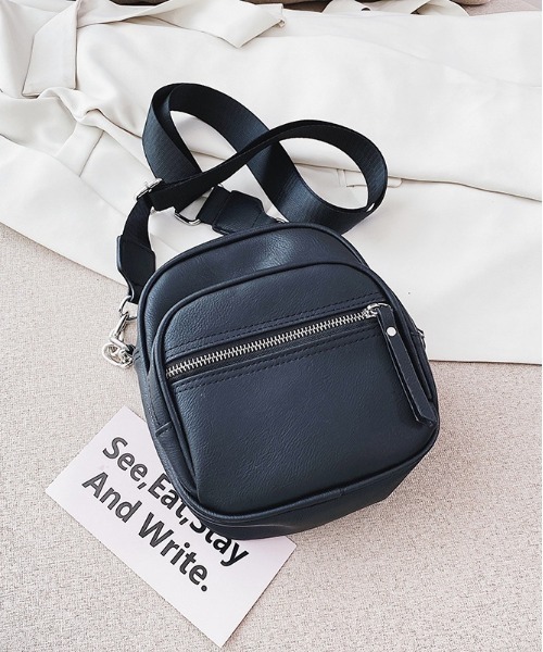 BACKYARD FAMILY(バックヤードファミリー)の「ショルダーバッグ ミニバッグ mmmsbag25f(ショルダーバッグ・レディース・ホワイト/ブラック・FREE)」の13枚目の写真
