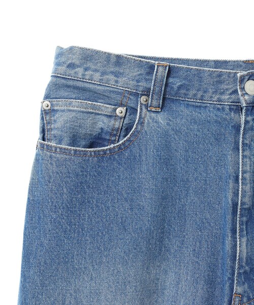 B:MING by BEAMS（ビーミングバイビームス）の「ambiance / ダメージ デニム（デニムパンツ・メンズ・ブラック/インディゴブルー・S/M/L/XL）」の9枚目の写真