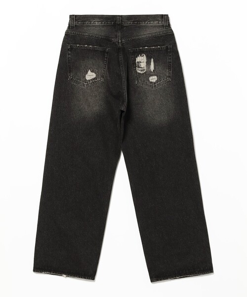B:MING by BEAMS（ビーミングバイビームス）の「ambiance / ダメージ デニム（デニムパンツ・メンズ・ブラック/インディゴブルー・S/M/L/XL）」の16枚目の写真