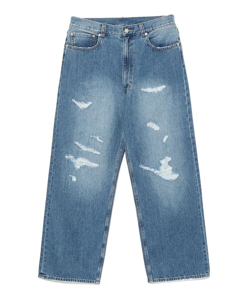 B:MING by BEAMS（ビーミングバイビームス）の「ambiance / ダメージ デニム（デニムパンツ・メンズ・ブラック/インディゴブルー・S/M/L/XL）」の18枚目の写真