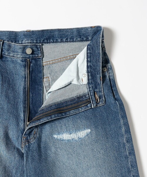 B:MING by BEAMS（ビーミングバイビームス）の「ambiance / ダメージ デニム（デニムパンツ・メンズ・ブラック/インディゴブルー・S/M/L/XL）」の20枚目の写真