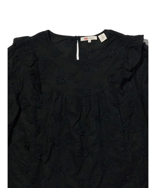 Levi's(リーバイス)の「Levi's/リーバイス MALLORY ブラウス(シャツ/ブラウス・レディース・ブラック・M/S/XS)」の4枚目の写真