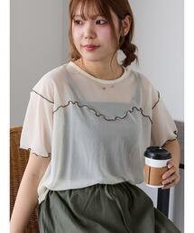 シアーメローカットソー