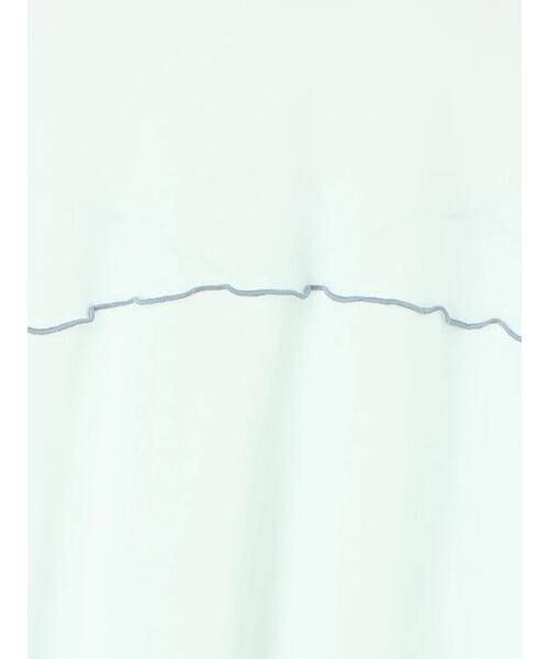 ehka sopo(エヘカソポ)の「シアーメローカットソー(Tシャツ/カットソー・レディース・ミント/キナリ/ブラック/サックスブルー・F)」の11枚目の写真