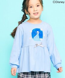 Disney（ディズニー）の「【ディズニーキャラクター/FROZEN】ペプラムTシャツ（Tシャツ/カットソー・キッズ）」