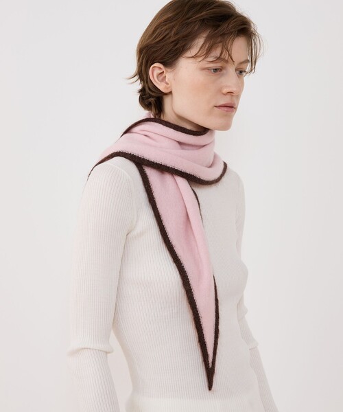 ASAUCE MELER カシミヤ トライアングルストール（ストール/ショール